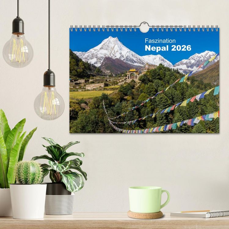 Produktbild: Faszination Nepal (Wandkalender 2026 DIN A4 quer), CALVENDO Monatskalender