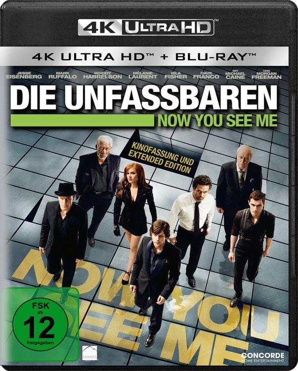 Produktbild: Die Unfassbaren - Now you see me (4K Ultra HD) (+ Blu-ray)