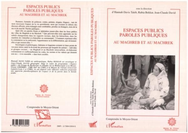 Produktbild: Espaces publics paroles publiques au Maghreb et au Machrek
