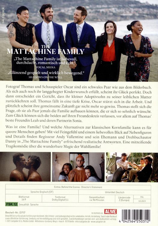 Produktbild: The Mattachine Family (OmU)