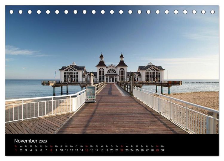 Produktbild: R&uuml;gen (Tischkalender 2026 DIN A5 quer), CALVENDO Monatskalender