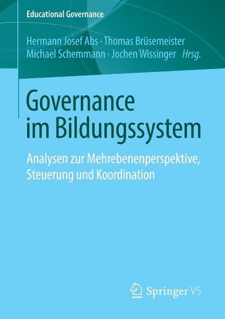 Produktbild: Governance im Bildungssystem