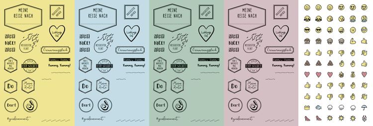Produktbild: GuideMe Reisetagebuch Travel Diary „Colors“