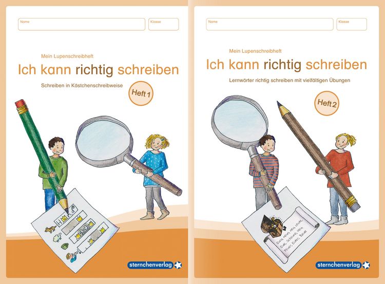 Produktbild: Mein Lupenschreibheft 1 und 2 - Ich kann richtig schreiben