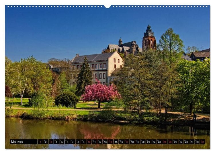 Produktbild: Stadtansichten Wetzlar, die historische Altstadt (hochwertiger Premium Wandkalender 2026 DIN A2 quer), Kunstdruck in Hochglanz