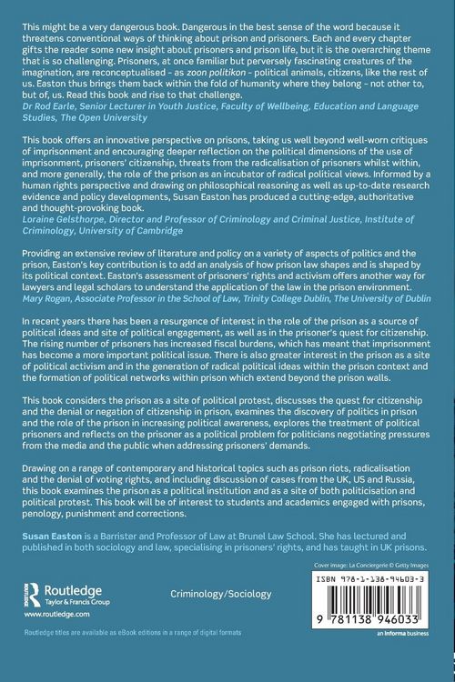Produktbild: The Politics of the Prison and the Prisoner