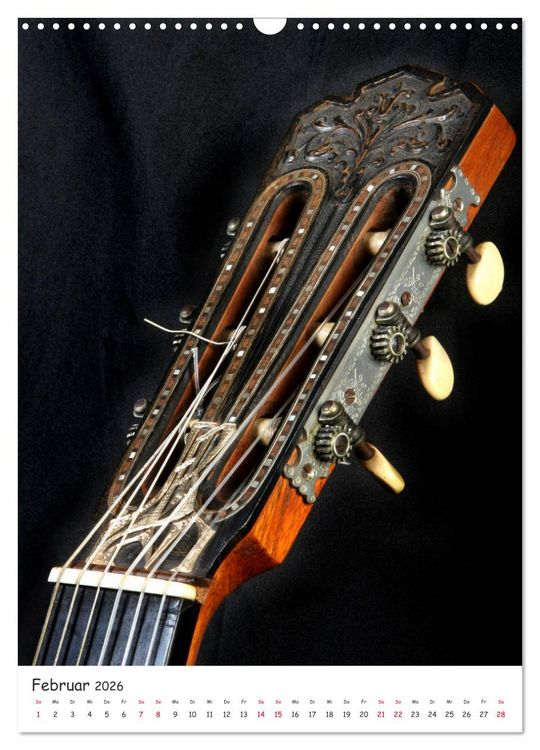 Produktbild: Gitarren Show-Up (Wandkalender 2026 DIN A3 hoch), CALVENDO Monatskalender