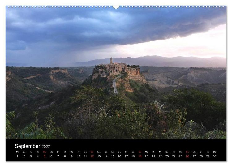 Produktbild: Italiens wilde Sch&ouml;nheit - Abseits der gro&szlig;en St&auml;dte (hochwertiger Premium Wandkalender 2027 DIN A2 quer), Kunstdruck in Hochglanz