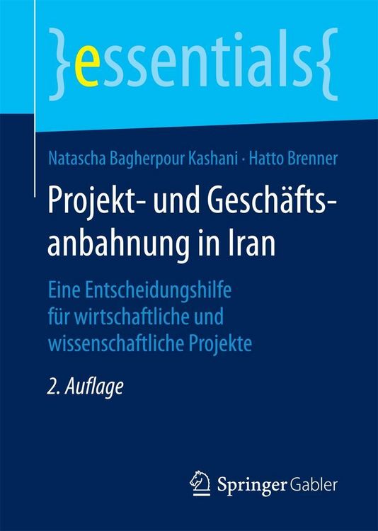 Produktbild: Projekt- und Gesch&auml;ftsanbahnung in Iran