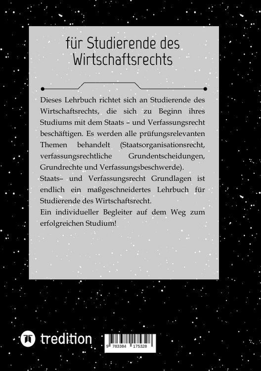 Produktbild: Staats- und Verfassungsrecht Grundlagen