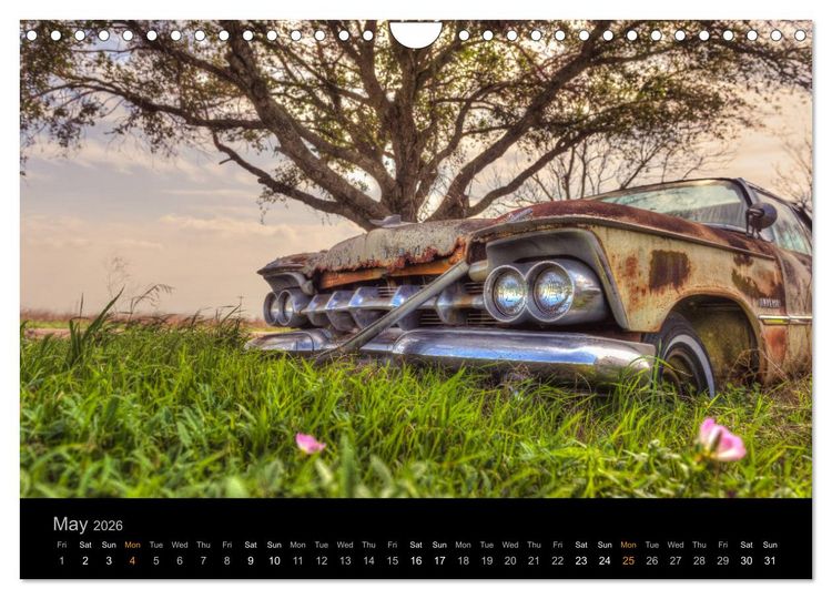 Produktbild: Classic Automotive Rust (Wall Calendar 2026 DIN A4 landscape), CALVENDO 12 Month Wall Calendar
