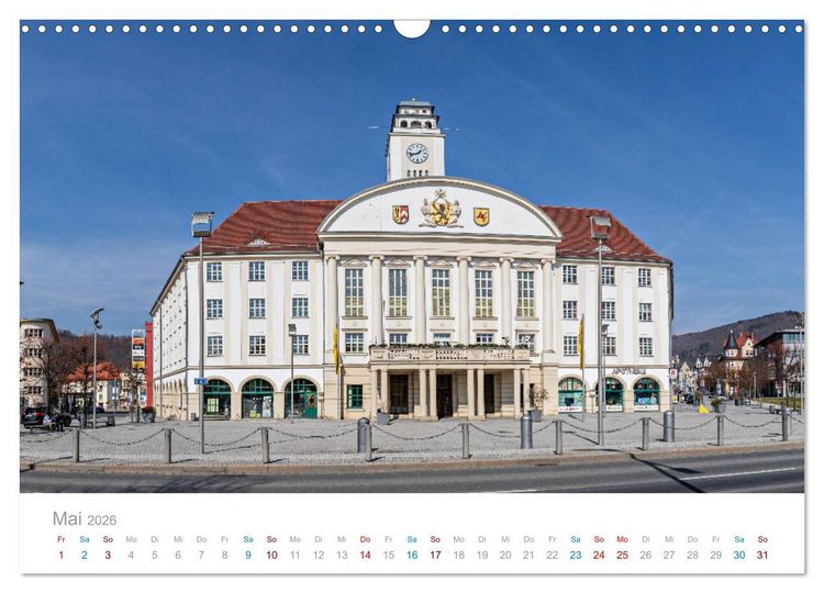 Produktbild: Sonneberg - Spielzeugstadt im Th&uuml;ringer Wald (Wandkalender 2026 DIN A3 quer), CALVENDO Monatskalender