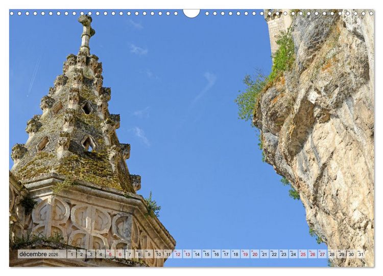 Produktbild: ROCAMADOUR Village (Calendrier mural 2026 DIN A3 vertical), CALVENDO calendrier mensuel