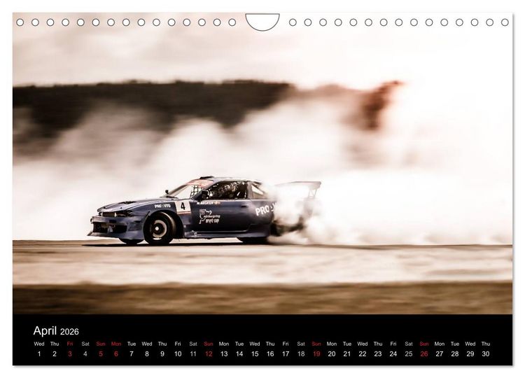 Produktbild: Drifting at the Nurburgring (Wall Calendar 2026 DIN A4 landscape), CALVENDO 12 Month Wall Calendar