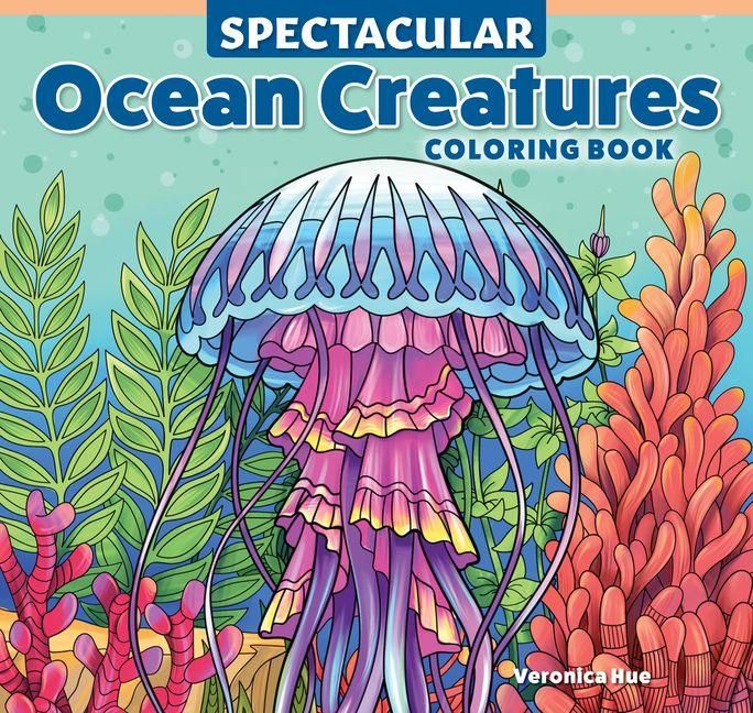 Produktbild: Spectacular Ocean Creatures Coloring Book
