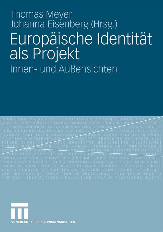 Produktbild: Europ&auml;ische Identit&auml;t als Projekt