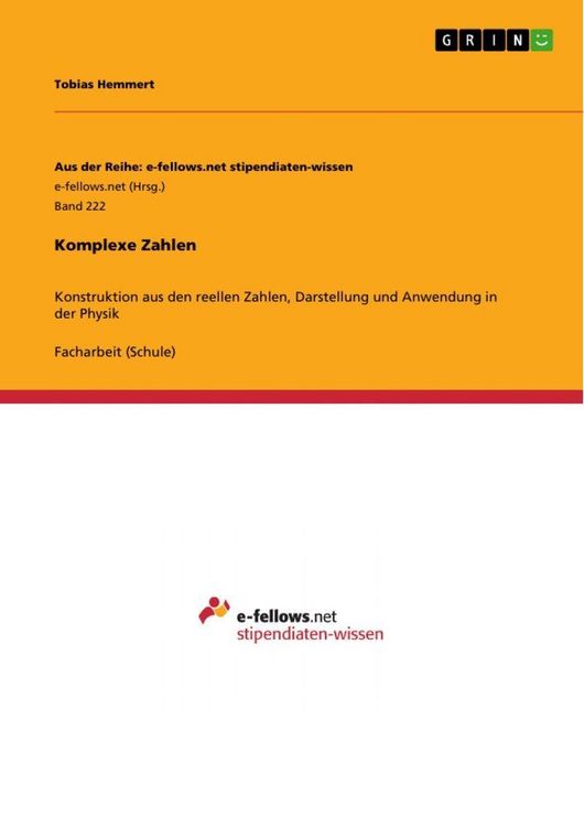Produktbild: Komplexe Zahlen