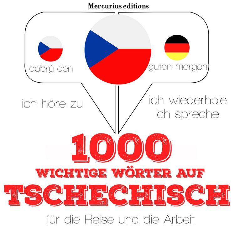 Produktbild: 1000 wichtige W&ouml;rter auf Tschechisch f&uuml;r die Reise und die Arbeit