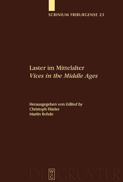 Produktbild: Laster im Mittelalter / Vices in the Middle Ages