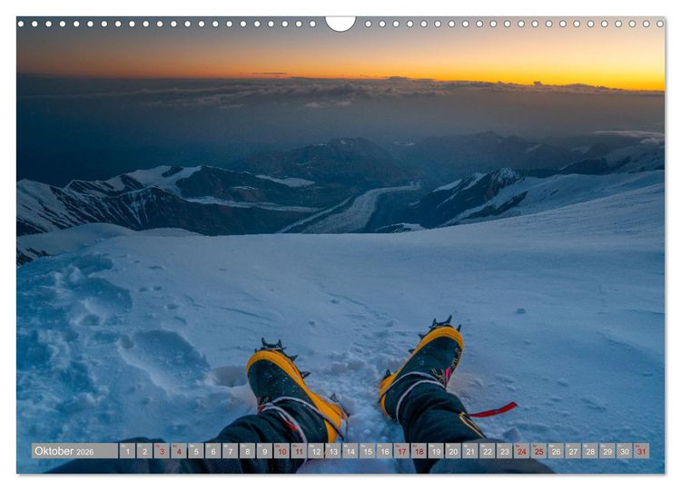 Produktbild: Kirgistan Bergparadies in Zentralasien (Wandkalender 2026 DIN A3 quer), CALVENDO Monatskalender
