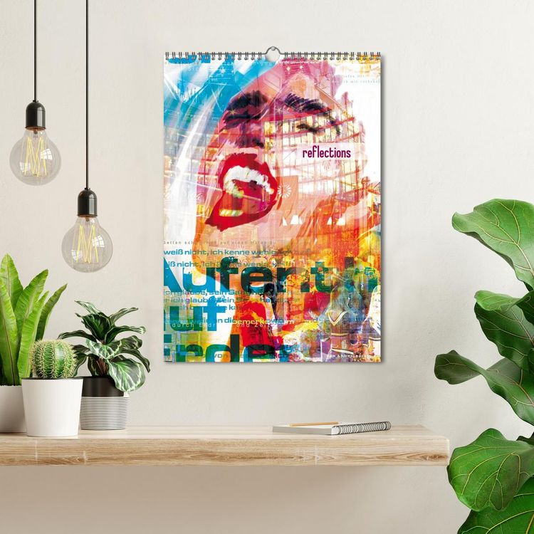 Produktbild: reflections (Wandkalender 2026 DIN A3 hoch), CALVENDO Monatskalender