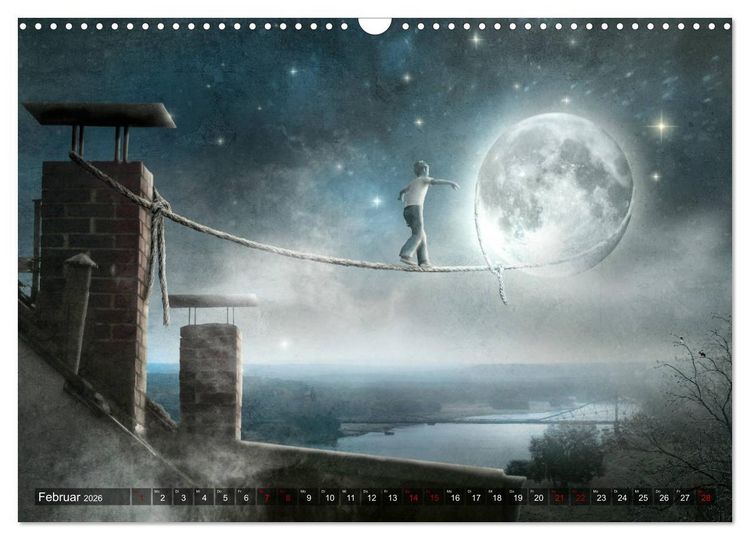 Produktbild: Willkommen im Reich der Fantasie (Wandkalender 2026 DIN A3 quer), CALVENDO Monatskalender