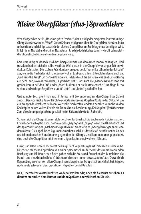 Produktbild: Oberpf&auml;lzer W&ouml;rterbuch