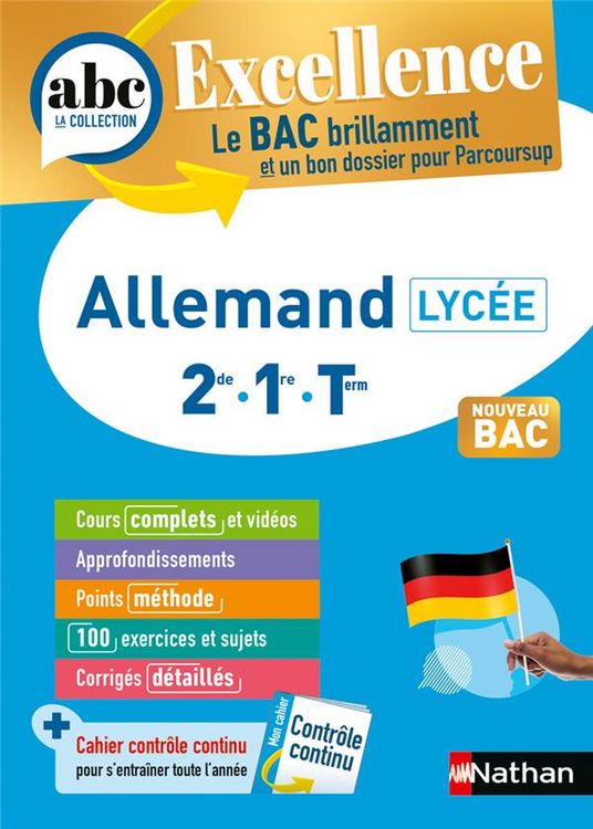 Produktbild: Allemand 2de, 1re, terminale : nouveau bac