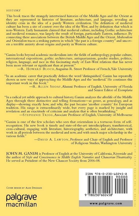 Produktbild: Medievalism and Orientalism