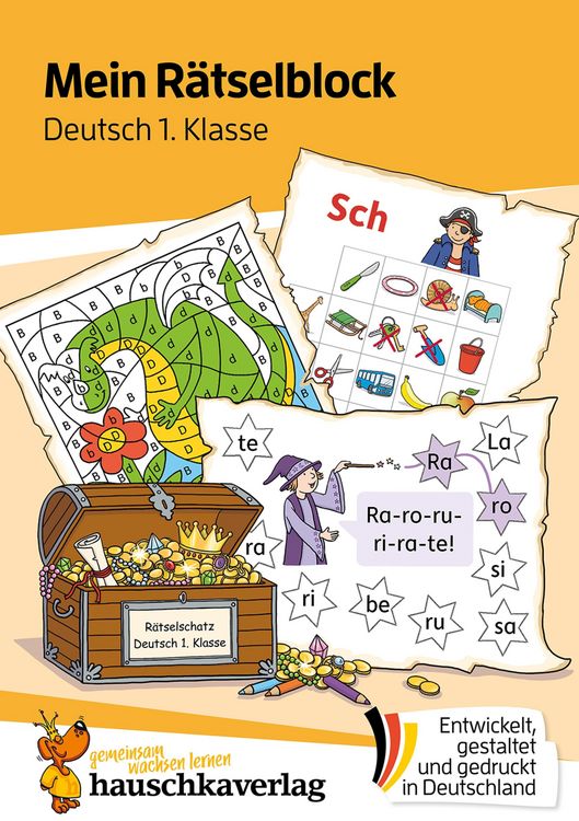 Produktbild: Mein R&auml;tselblock Deutsch 1. Klasse