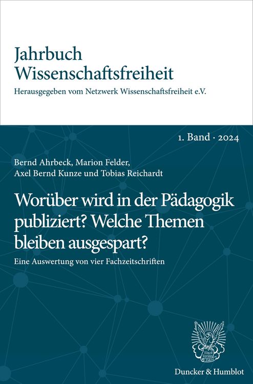 Produktbild: Wor&uuml;ber wird in der P&auml;dagogik publiziert? Welche Themen bleiben ausgespart?