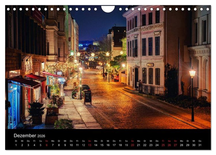 Produktbild: Berlin zwischen Tag und Nacht (Wandkalender 2026 DIN A4 quer), CALVENDO Monatskalender