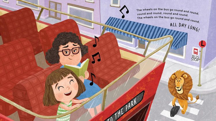 Produktbild: The Lion on the Bus