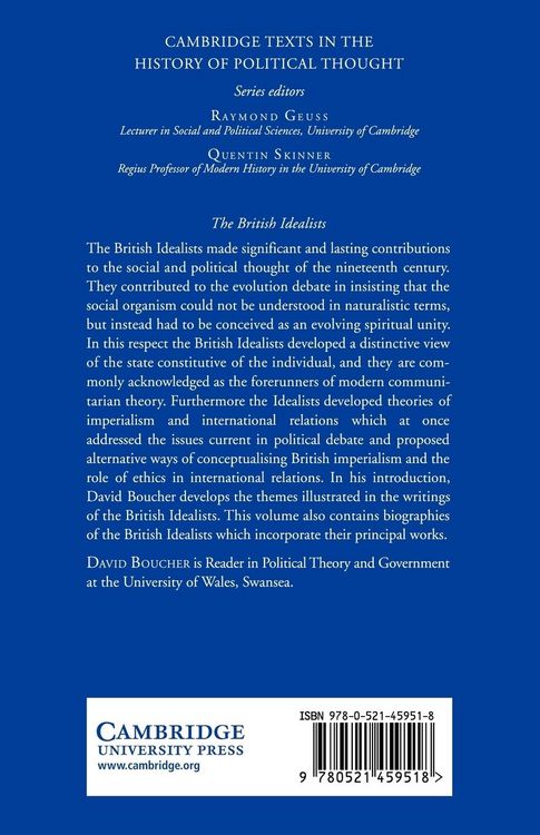Produktbild: The British Idealists