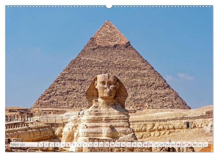 Produktbild: Das Erbe des Nils - Eine Reise zur Wiege der Menschheit (hochwertiger Premium Wandkalender 2027 DIN A2 quer), Kunstdruck in Hochglanz