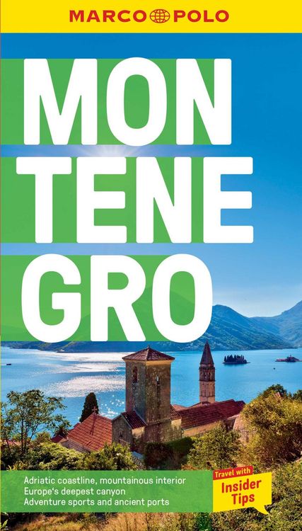 Produktbild: Montenegro Marco Polo Pocket Travel Guide - with pull out map
