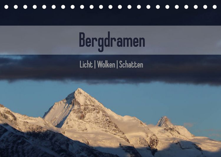 Produktbild: Bergdramen (Tischkalender 2022 DIN A5 quer)