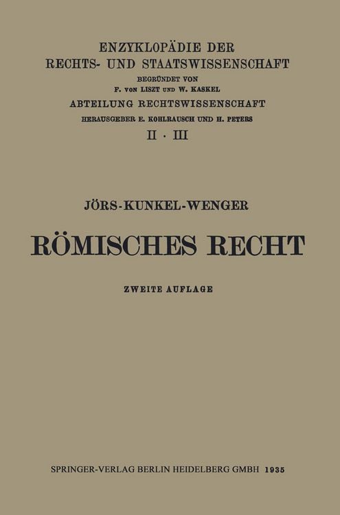 Produktbild: R&ouml;misches Privatrecht