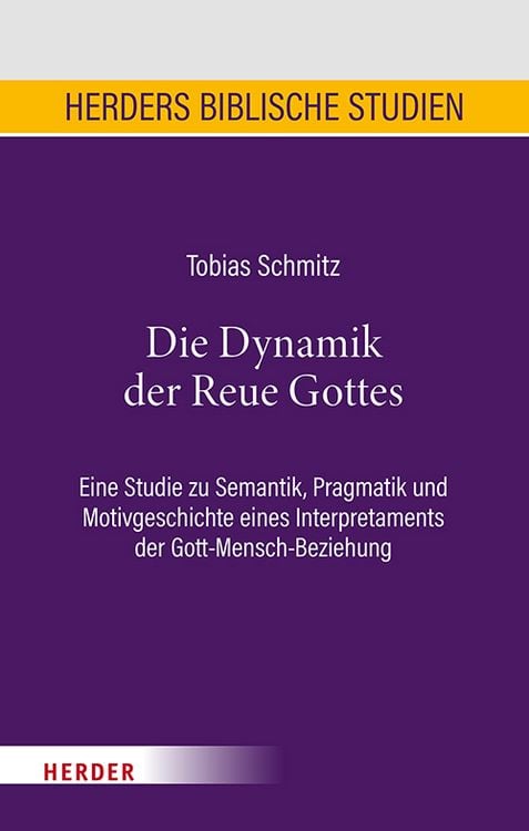 Produktbild: Die Dynamik der Reue Gottes
