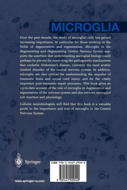 Produktbild: Microglia in the Regenerating and Degenerating Central Nervous System