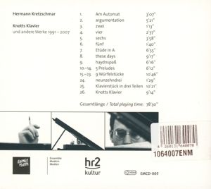 Produktbild: Hermann Kretzschmar (Portrait): Knotts Klavier