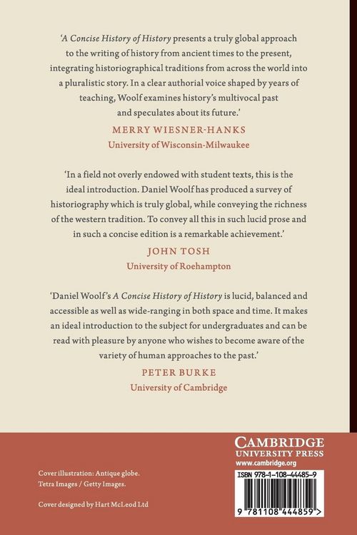 Produktbild: A Concise History of History