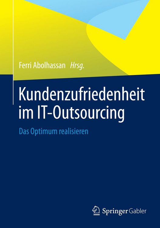 Produktbild: Kundenzufriedenheit im IT-Outsourcing
