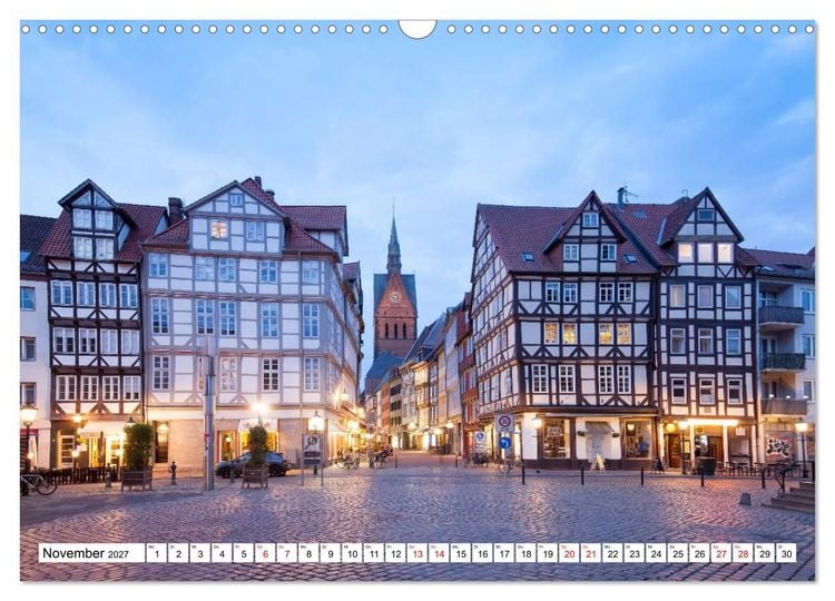 Produktbild: Hannover - Momente einer Reise (Wandkalender 2027 DIN A3 quer), CALVENDO Monatskalender
