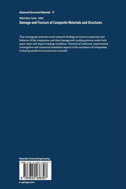 Produktbild: Damage and Fracture of Composite Materials and Structures