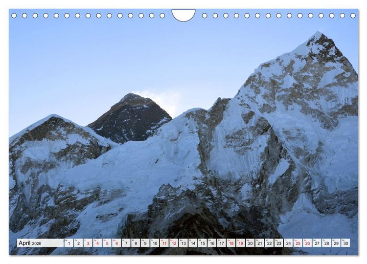 Produktbild: Einzigartiges NEPAL (Wandkalender 2026 DIN A4 quer), CALVENDO Monatskalender