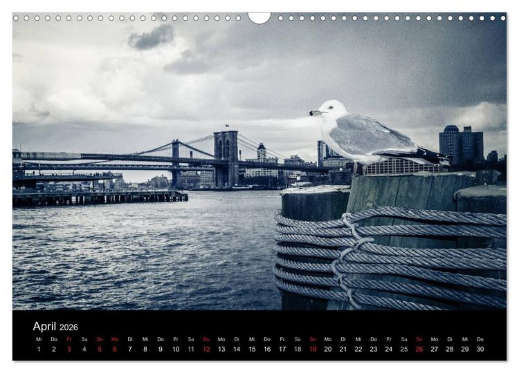 Produktbild: New York (Wandkalender 2026 DIN A3 quer), CALVENDO Monatskalender