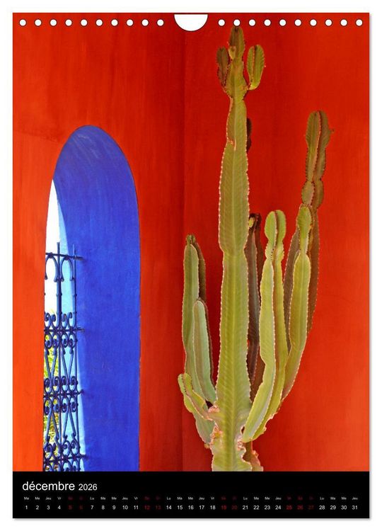 Produktbild: Au Maroc (Calendrier mural 2026 DIN A4 horizontal), CALVENDO calendrier mensuel