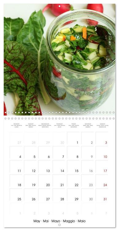Produktbild: FERMENTED VEGETABLES (Wall Calendar 2026 12 &times; 12 Inch) CALVENDO 12 Month Wall Calendar