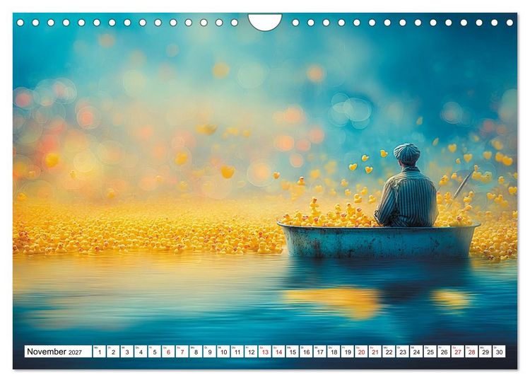 Produktbild: Fantastische F&auml;nge Die Kunst, das Unm&ouml;gliche zu angeln (Wandkalender 2027 DIN A4 quer), CALVENDO Monatskalender